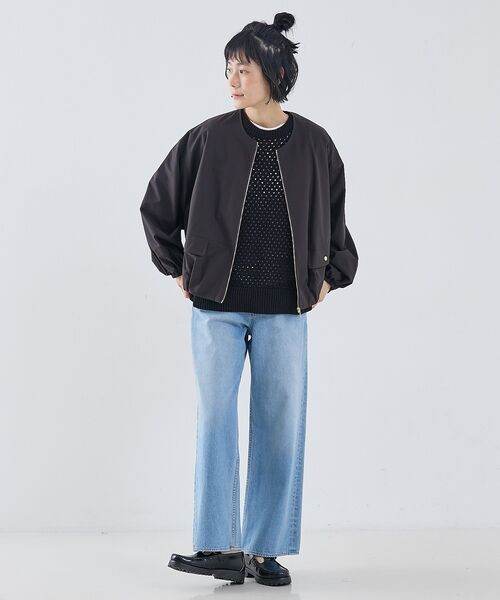 collex / コレックス ブルゾン | 2WAYボリュームスリーブジップアップブルゾン | 詳細24