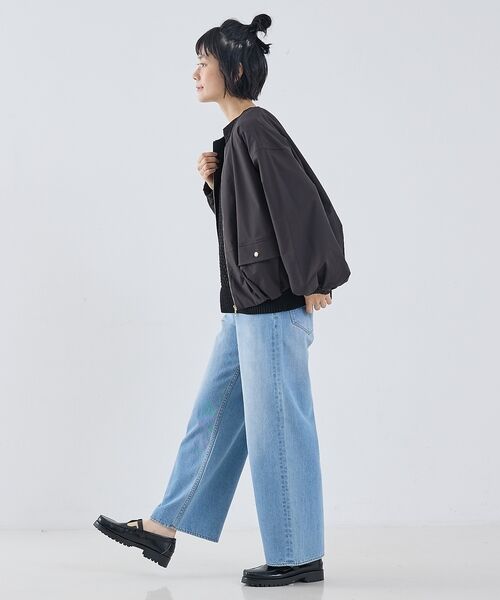 collex / コレックス ブルゾン | 2WAYボリュームスリーブジップアップブルゾン | 詳細27