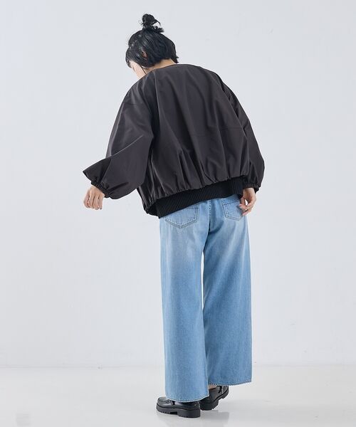 collex / コレックス ブルゾン | 2WAYボリュームスリーブジップアップブルゾン | 詳細28