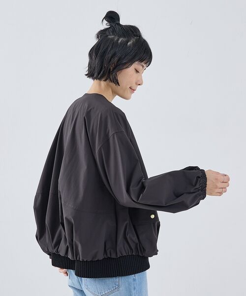 collex / コレックス ブルゾン | 2WAYボリュームスリーブジップアップブルゾン | 詳細30