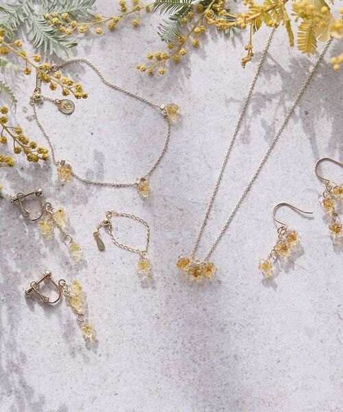 collex / コレックス ブレスレット・バングル | 【HARIO Lampwork Factory】ブレスレット ひとふさのミモザ | 詳細4