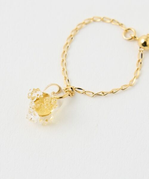 collex / コレックス リング | 【HARIO Lampwork Factory】リング ひとふさのミモザ | 詳細6