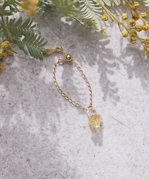 collex / コレックス リング | 【HARIO Lampwork Factory】リング ひとふさのミモザ（イエロー）