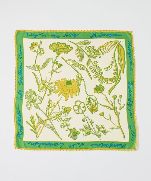 collex / コレックス バンダナ・スカーフ | 【manipuri/マニプリ】フローラシルクスカーフ | 詳細2