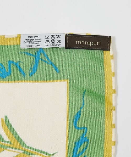 collex / コレックス バンダナ・スカーフ | 【manipuri/マニプリ】フローラシルクスカーフ | 詳細3