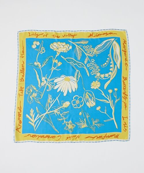 collex / コレックス バンダナ・スカーフ | 【manipuri/マニプリ】フローラシルクスカーフ | 詳細4