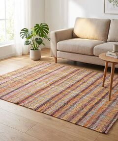 collex / コレックス インテリア・インテリア雑貨 | 【RugRu】CHASE ラグ 120×160 インド綿 チェック柄