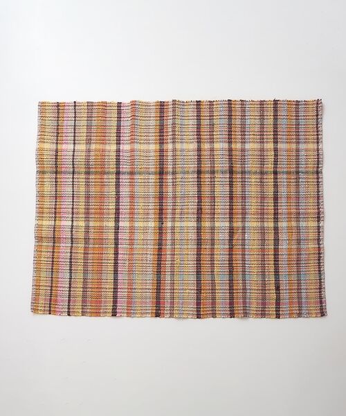 collex / コレックス インテリア・インテリア雑貨 | 【RugRu】CHASE ラグ 120×160 インド綿 チェック柄 | 詳細2