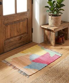 collex / コレックス インテリア・インテリア雑貨 | 【RugRu】BECKY ベッキー マット 50×70 インド綿 玄関マット キ