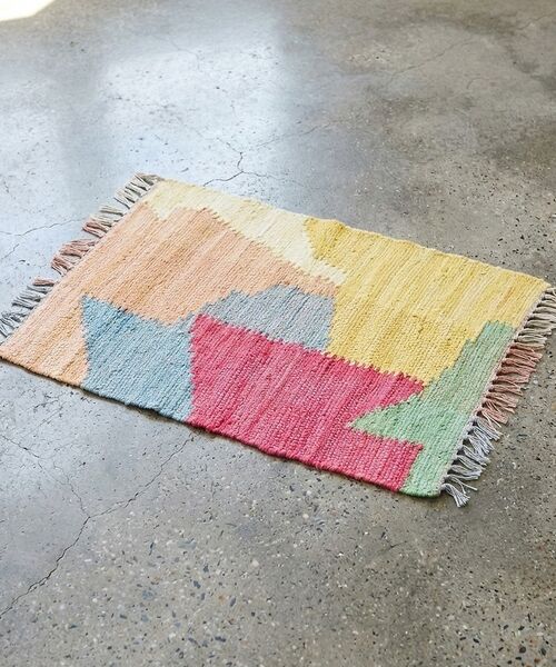 collex / コレックス インテリア・インテリア雑貨 | 【RugRu】BECKY ベッキー マット 50×70 インド綿 玄関マット キ | 詳細1