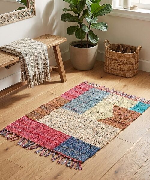 collex / コレックス インテリア・インテリア雑貨 | 【RugRu】BECCA ベッカ マット 50×70 インド綿 玄関マット キッ | 詳細1