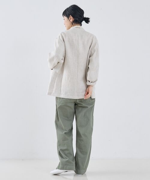 collex / コレックス ノーカラージャケット | 麻ノーカラージャケット | 詳細17