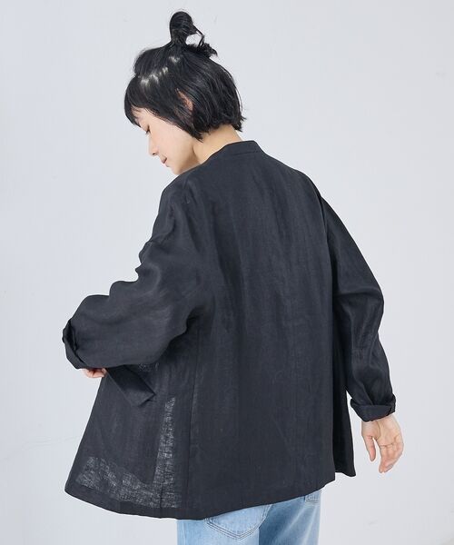 collex / コレックス ノーカラージャケット | 麻ノーカラージャケット | 詳細19