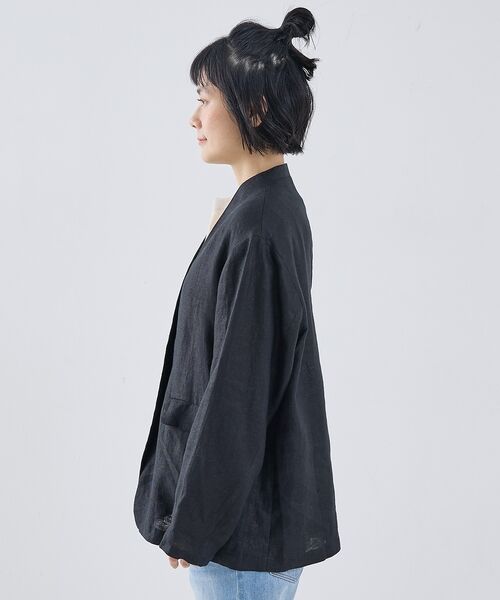 collex / コレックス ノーカラージャケット | 麻ノーカラージャケット | 詳細27