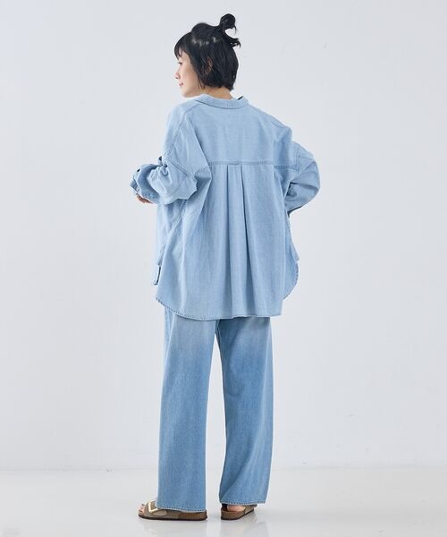 collex / コレックス シャツ・ブラウス | ライトオンスデニムシャツ | 詳細11