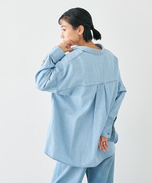 collex / コレックス シャツ・ブラウス | ライトオンスデニムシャツ | 詳細17