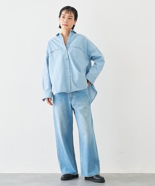 collex / コレックス シャツ・ブラウス | ライトオンスデニムシャツ | 詳細2