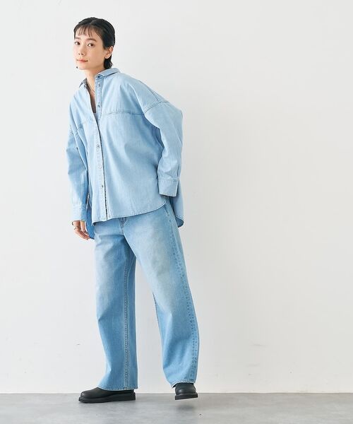 collex / コレックス シャツ・ブラウス | ライトオンスデニムシャツ | 詳細7