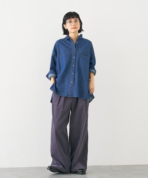 collex / コレックス シャツ・ブラウス | ライトオンスデニムシャツ | 詳細20