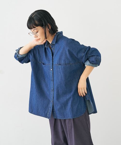 collex / コレックス シャツ・ブラウス | ライトオンスデニムシャツ | 詳細30