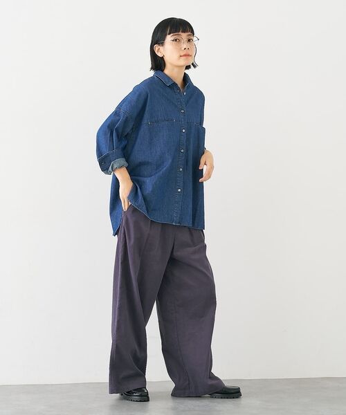 collex / コレックス シャツ・ブラウス | ライトオンスデニムシャツ | 詳細21