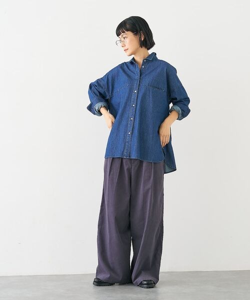 collex / コレックス シャツ・ブラウス | ライトオンスデニムシャツ | 詳細25