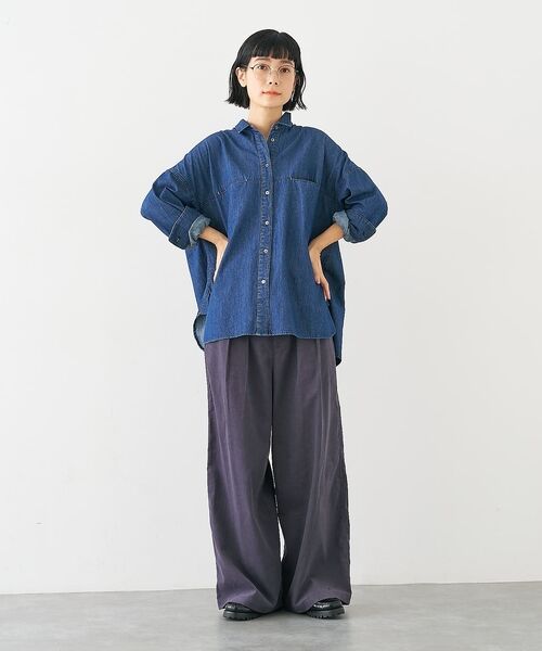 collex / コレックス シャツ・ブラウス | ライトオンスデニムシャツ | 詳細26