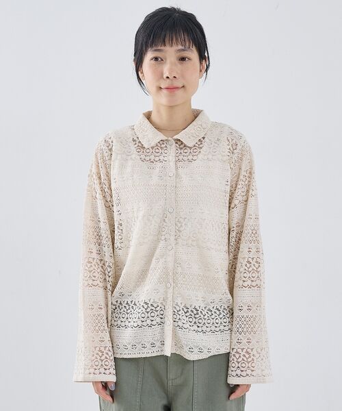 collex / コレックス シャツ・ブラウス | 総レースブラウス | 詳細10