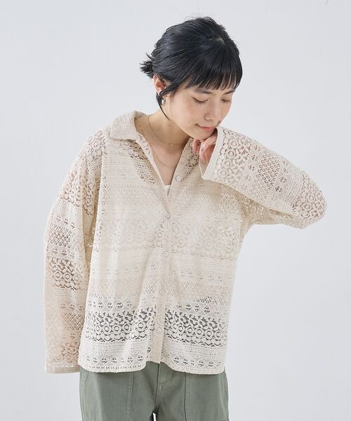 collex / コレックス シャツ・ブラウス | 総レースブラウス | 詳細4