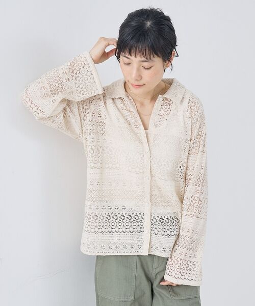 collex / コレックス シャツ・ブラウス | 総レースブラウス | 詳細5