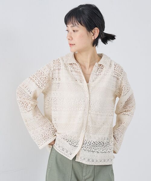collex / コレックス シャツ・ブラウス | 総レースブラウス | 詳細6