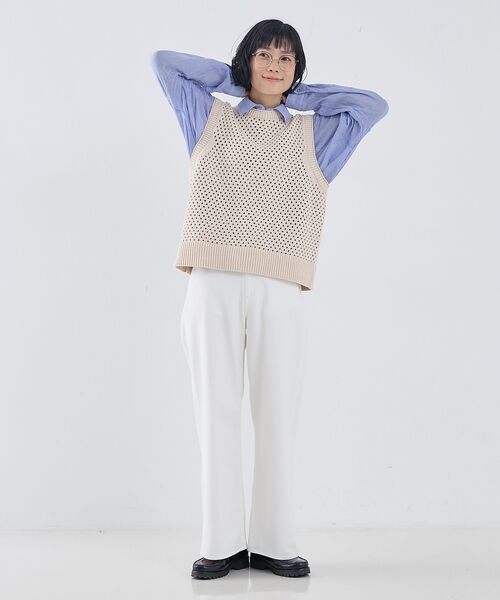 collex / コレックス ベスト | メッシュ柄ベスト | 詳細2