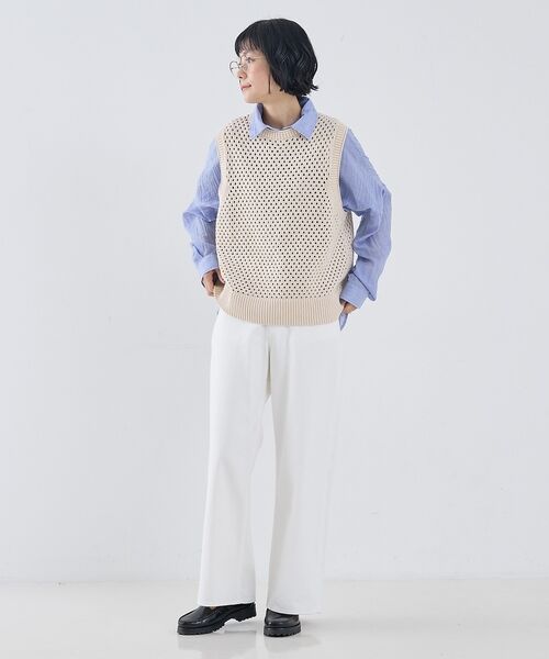 collex / コレックス ベスト | メッシュ柄ベスト | 詳細3