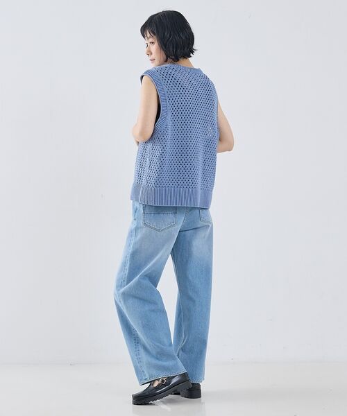 collex / コレックス ベスト | メッシュ柄ベスト | 詳細13