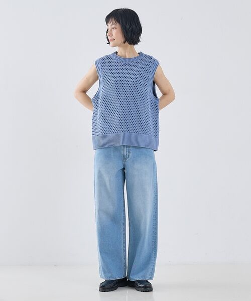 collex / コレックス ベスト | メッシュ柄ベスト | 詳細14