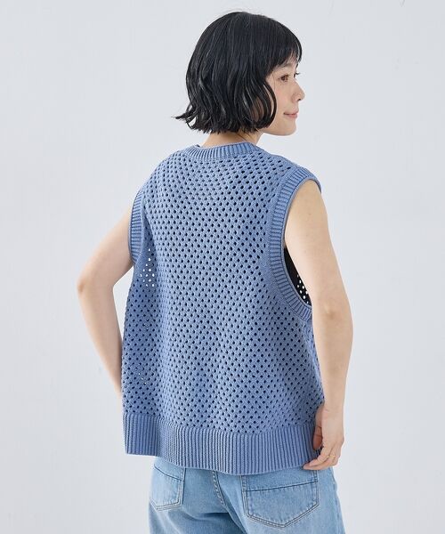 collex / コレックス ベスト | メッシュ柄ベスト | 詳細16