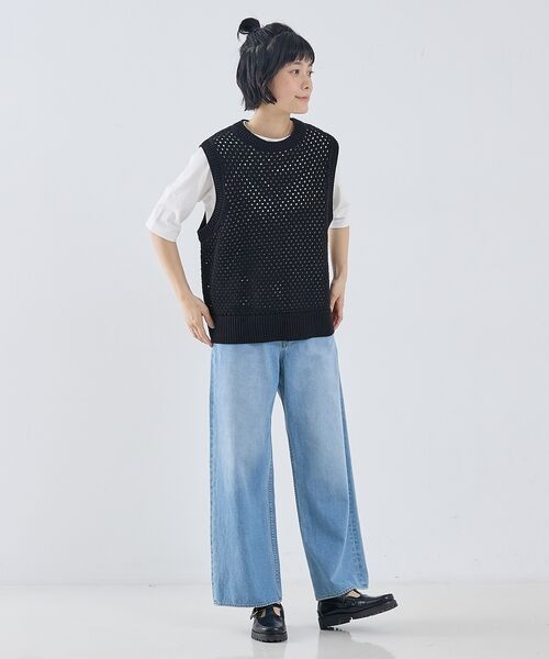 collex / コレックス ベスト | メッシュ柄ベスト | 詳細20