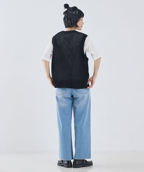 collex / コレックス ベスト | メッシュ柄ベスト | 詳細21