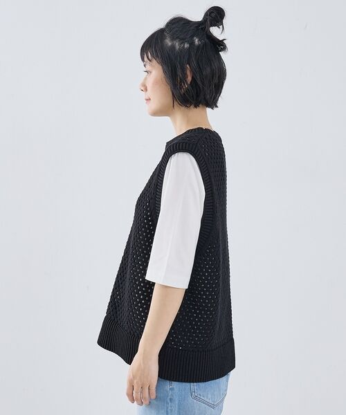 collex / コレックス ベスト | メッシュ柄ベスト | 詳細25