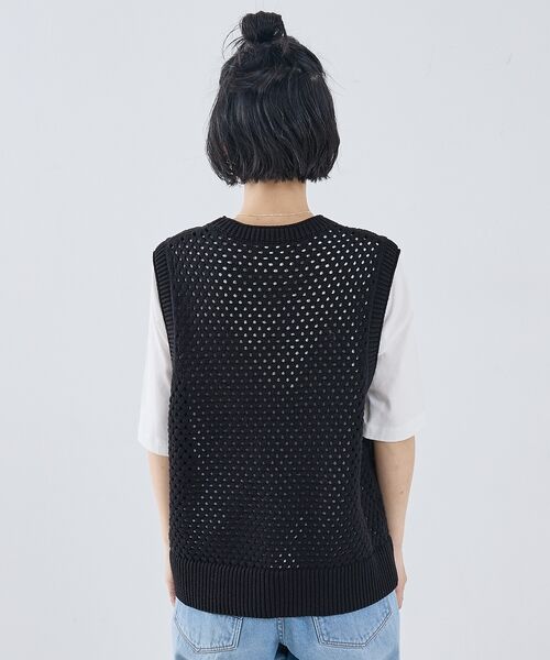 collex / コレックス ベスト | メッシュ柄ベスト | 詳細26
