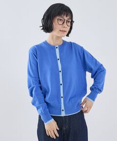 collex / コレックス カーディガン・ボレロ | バイカラーコンパクトカーディガン
