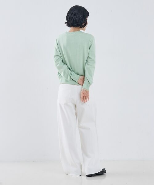 collex / コレックス カーディガン・ボレロ | バイカラーコンパクトカーディガン | 詳細3