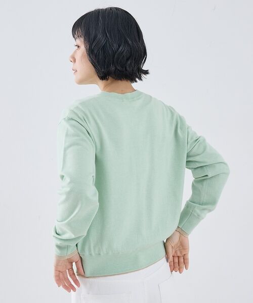 collex / コレックス カーディガン・ボレロ | バイカラーコンパクトカーディガン | 詳細7