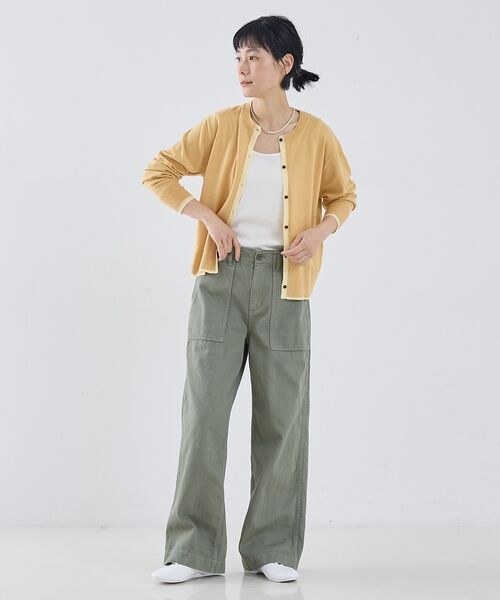 collex / コレックス カーディガン・ボレロ | バイカラーコンパクトカーディガン | 詳細11