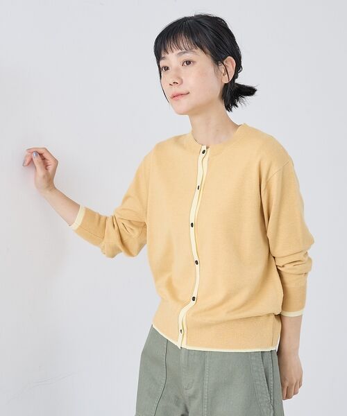collex / コレックス カーディガン・ボレロ | バイカラーコンパクトカーディガン | 詳細17