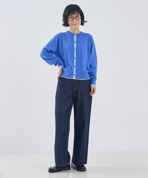 collex / コレックス カーディガン・ボレロ | バイカラーコンパクトカーディガン | 詳細22