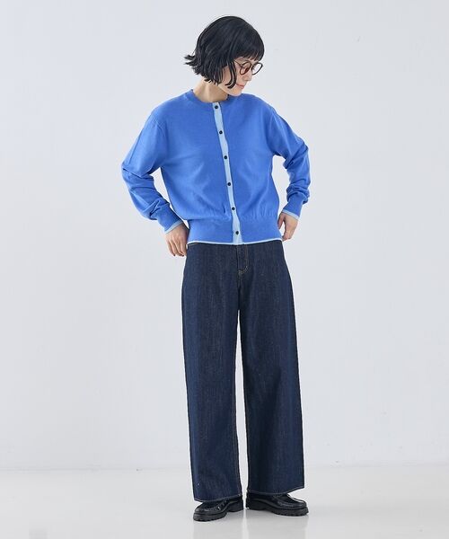 collex / コレックス カーディガン・ボレロ | バイカラーコンパクトカーディガン | 詳細23