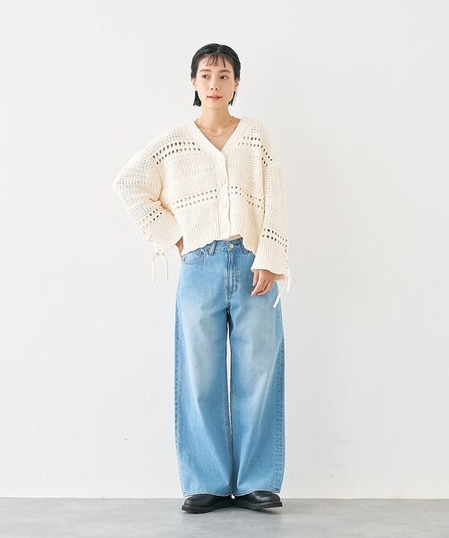 collex / コレックス カーディガン・ボレロ | 袖口レースアップ2WAYカーディガン | 詳細1
