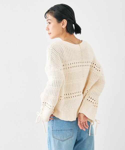 collex / コレックス カーディガン・ボレロ | 袖口レースアップ2WAYカーディガン | 詳細17