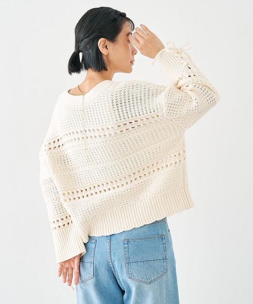 collex / コレックス カーディガン・ボレロ | 袖口レースアップ2WAYカーディガン | 詳細18